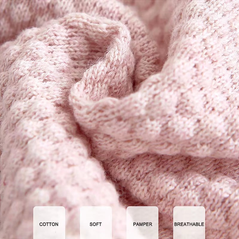SnuggleNest β Spring Cotton Knitwear Set for Babies