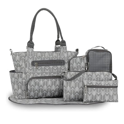GBruno 8Pcs Baby Nappy Diaper Bags Set